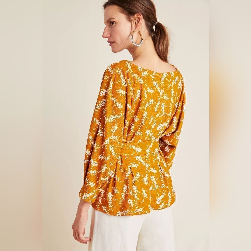 Anthropologie Amber Dolman-Sleeved Large Blouse Top - Picture 2 of 10